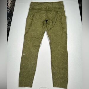 lululemon Olive Green Leggings